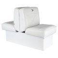 Wise 10 in. Base Lounge Seat, Brite White & Brite White 8WD1033-0030